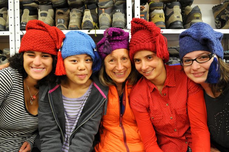 Beautés en bonnets!