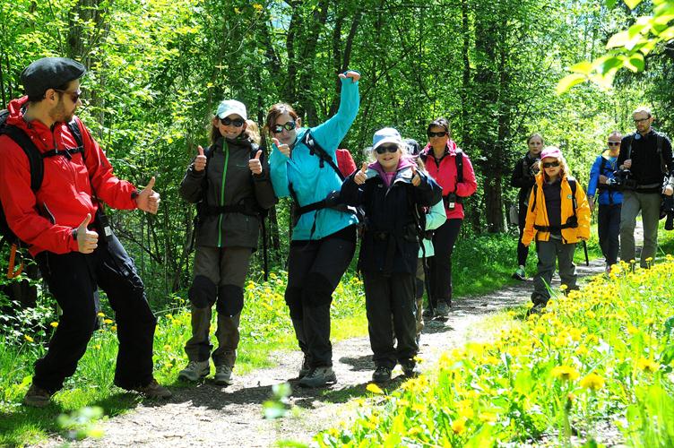 Top départ de la grande rando de l