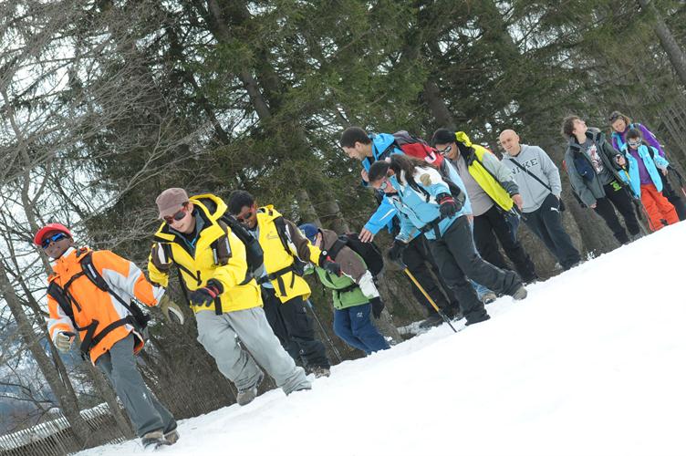 Pour certains, ce sont leurs premiers dans la neige ! Une expérience formidable !