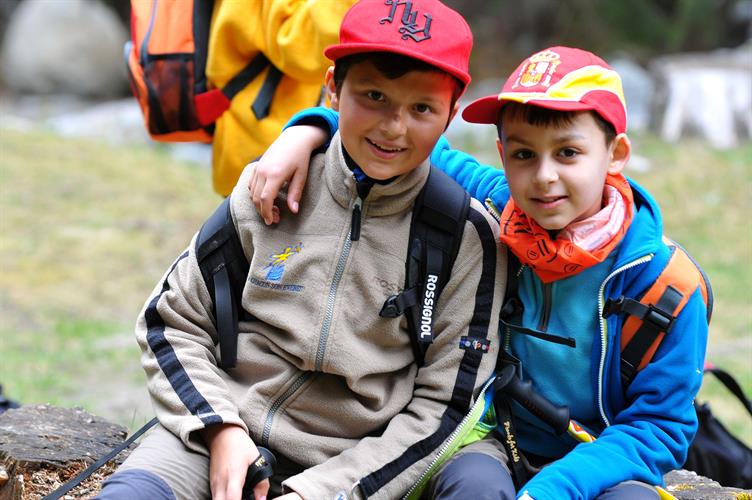 Yann et Antoine en binôme de rando !