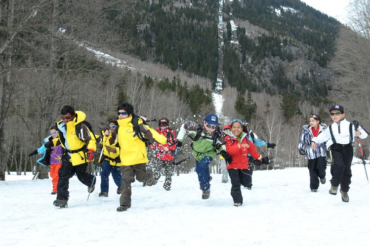 1èere course de la semaine ! Attention,  la couche de neige recèle parfois de droles de pièges !