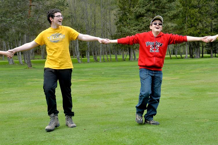 L’air de la montagne rend nos champions totalement hilares ! (Quentin & Aurélien)