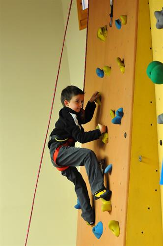 Lucas en pleine élévation ascensationnelle !