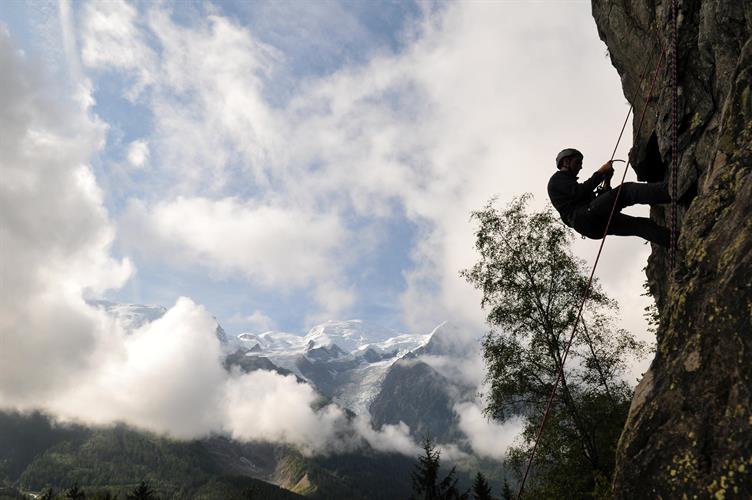 Escalade en ciel chamoniard ! (Stéphane)