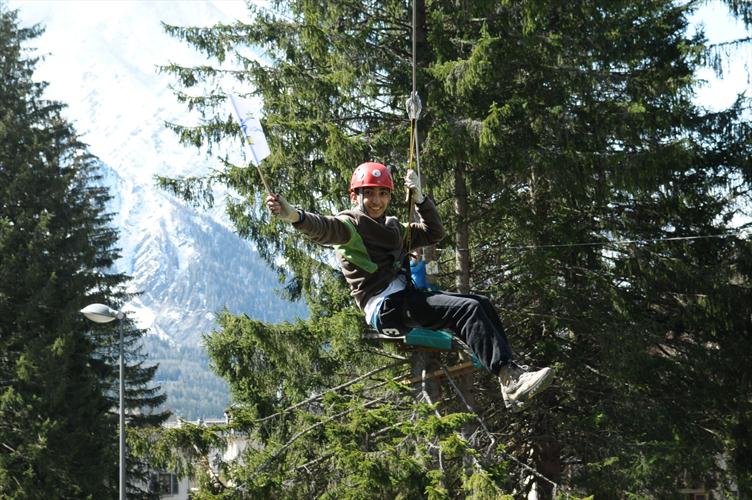 Nassime, à pleine allure dans les airs !