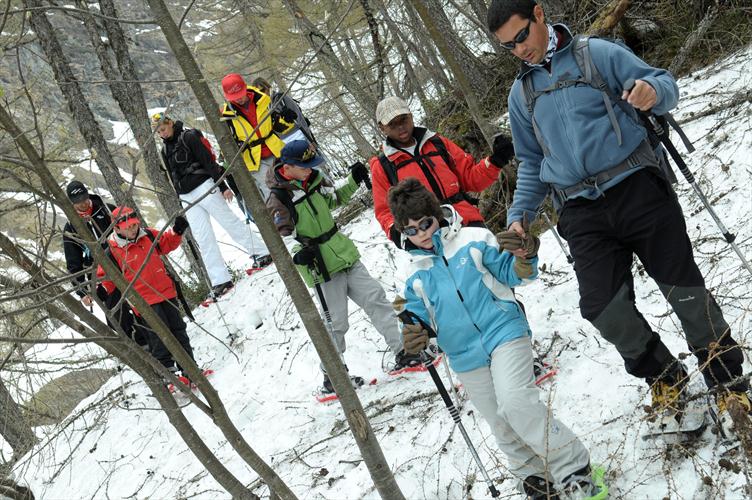 Nous pénétrons dans la forêt, ce qui complique encore un peu notre tâche !