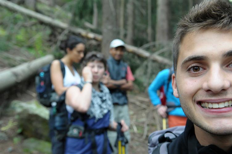 Le junior de la bande, toujours prompt à mettre l