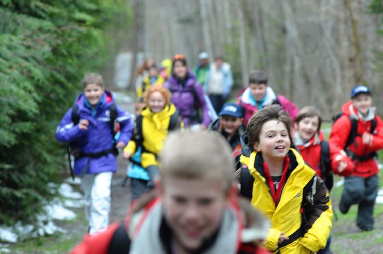 Petite course frénétique, avec sourires obligatoires !