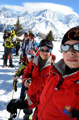 Petit embouteillage au milieu des montagnes!