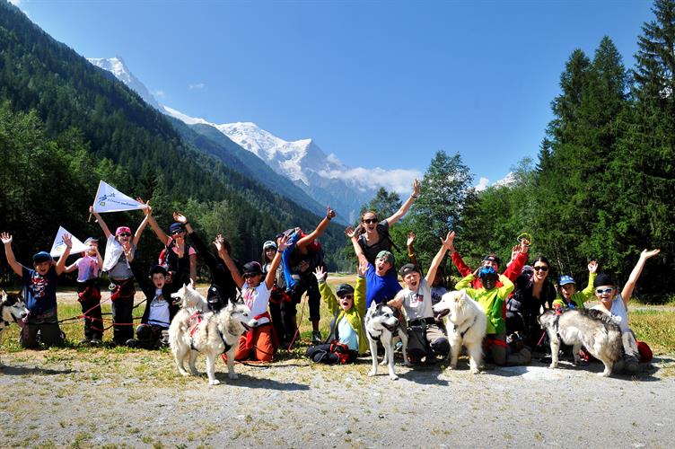 Réunion sous les sommets en compagnie de nos fidèles compagnons !