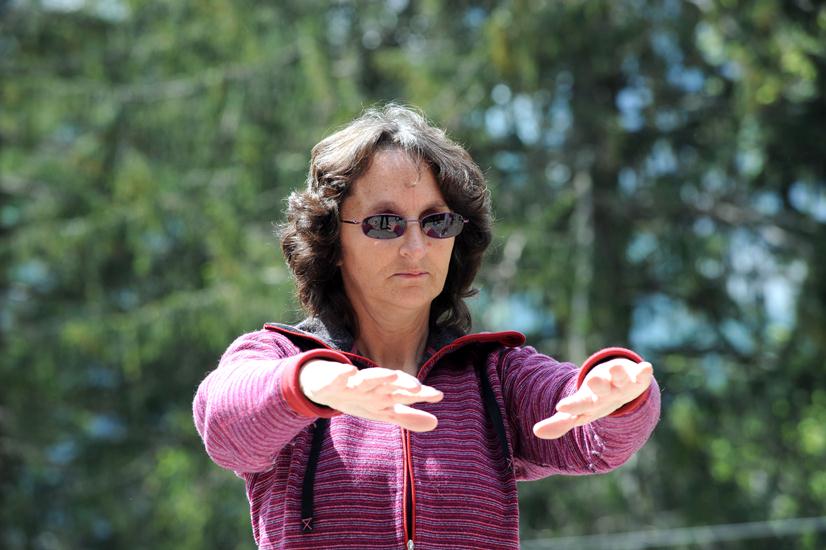 Séance de Qi Kong.