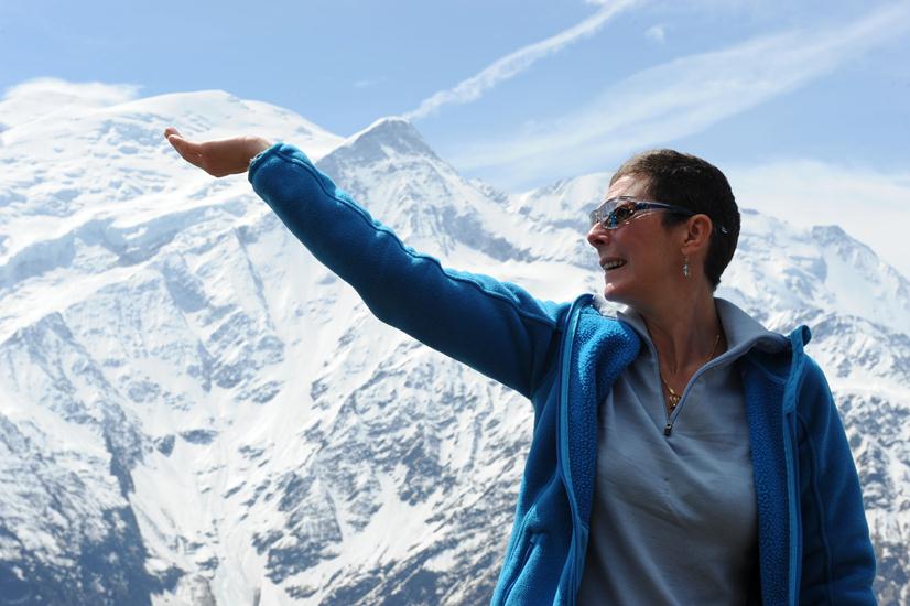 On vous sert le Mont Blanc sur un plateau!