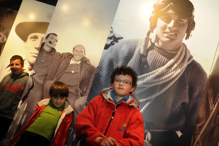 Virée aux Musée cet aprés-midi ! Au programme, cristaux subimes et exposition sur les exploits montagnards !