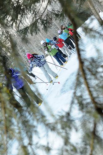 Dans un décor somptueux, nous poursuivons nos pérégrinations skieuses !