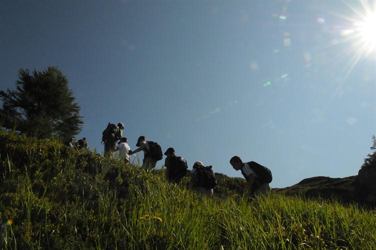Nous entamons les arêtes sommitales ! L