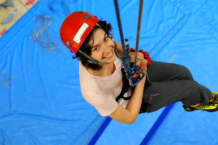 La descente fulgurante et souriante de Marie !
