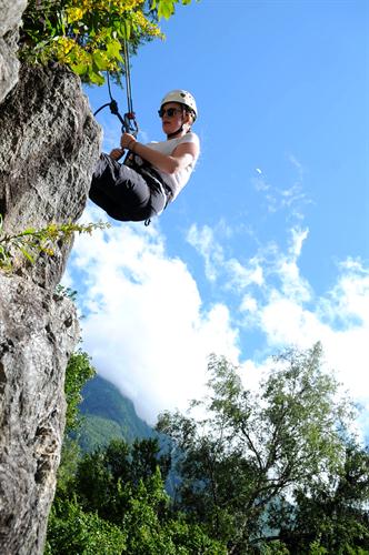 En vue de nos ascensions de demain, on se prépare au mieux à tout au long de la journée !