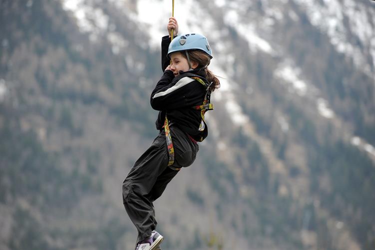 Voyage au milieu des montagnes pour Alyssia!