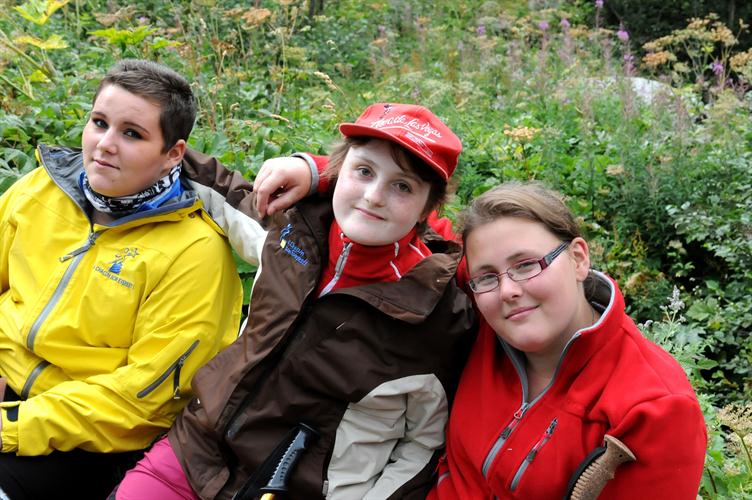 3 copines de grimpe s