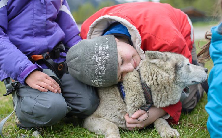 Séance calin pour Tristan