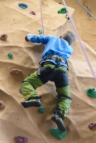 Andréa est monté si haut sur la plus dure des chemins, bravo!