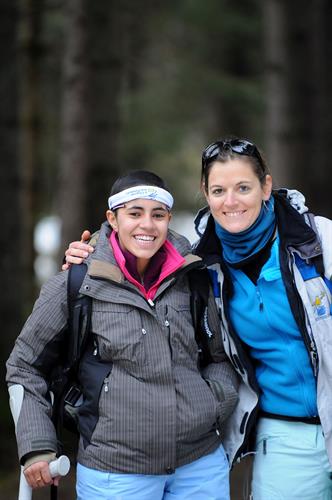 Deux acolytes trimballant partout leur bonne humeur: Fatima et Marielle !