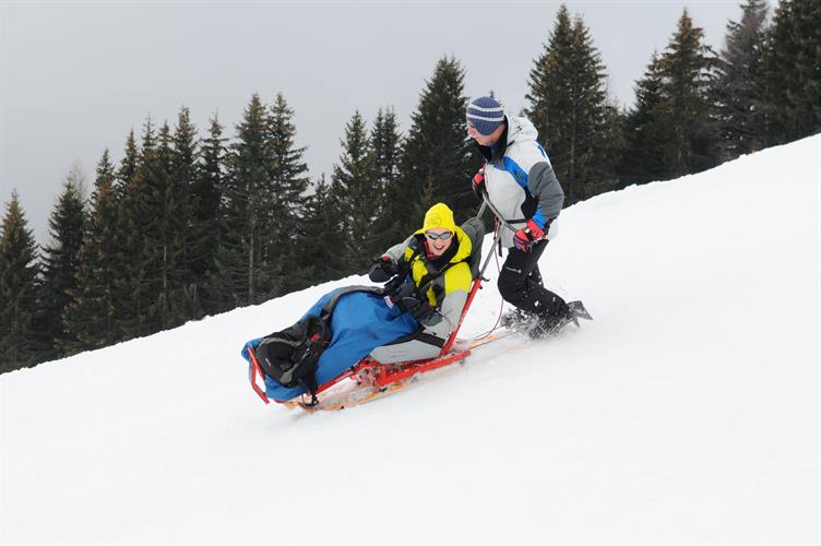 Deux champions de descente: Jojo et Tony !