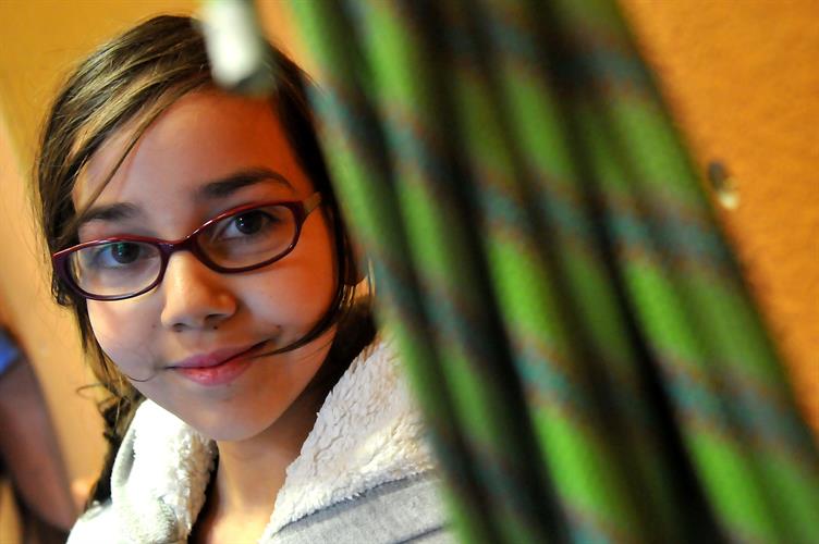 Petit portrait dans les cordes ! La douce Aurore...