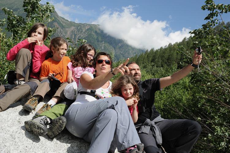 Photos souvenir en haut du rocher!