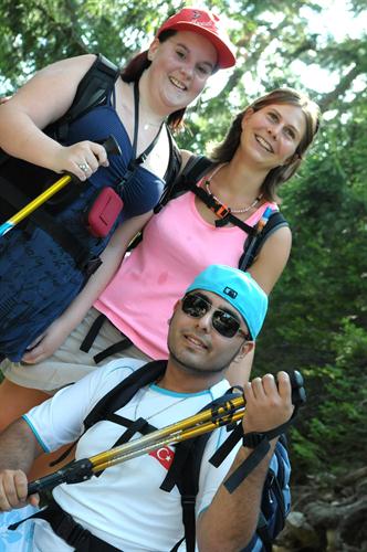 Murat, Cyndelle et Marie, trio de choc des ascensions alpines !