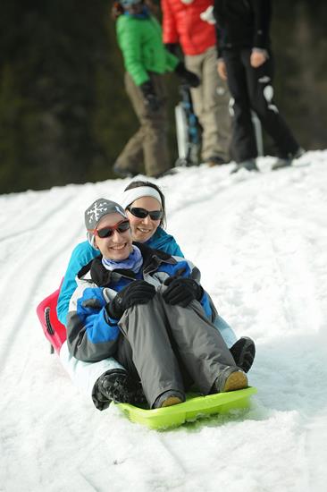 Duo de descente, Clémence et Patrick !