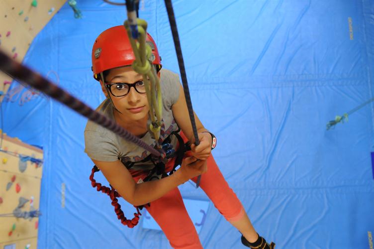 Rappel vertigineux pour chacun ! Gabrielle.