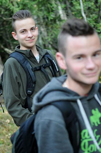 Deux potes inséparables dans la dernière ascension: Guillaume et Thibault !