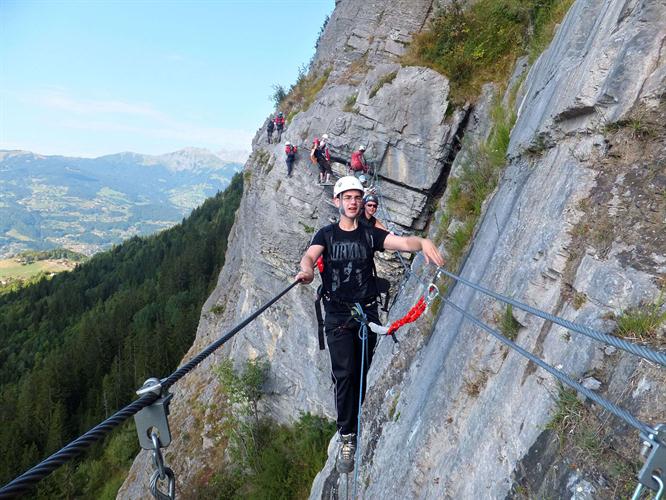 idem du côté de Samoens ! Les cordées se réuissent pour vivre ensemble l