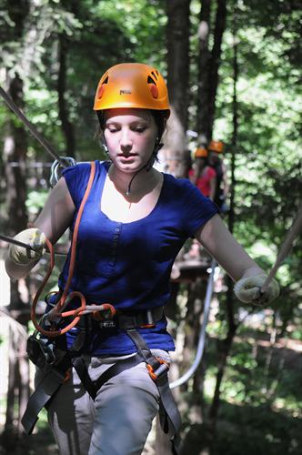 Concentration de rigueur pour Emilie