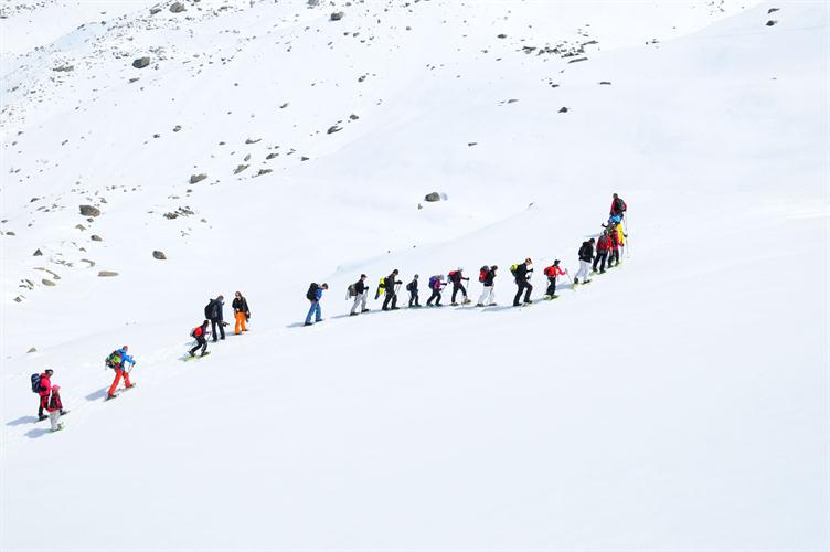 Toujours dans cette immensité immaculée très impressionnante mais dégageant d