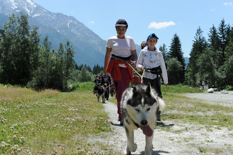 En avant pour la cani-rando!