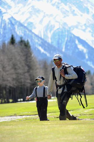 Quel bonheur de fouler le green du golf de Chamonix!