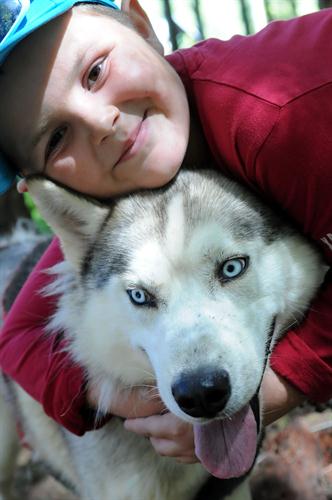Calin canin ! jean-Marc et Disco !