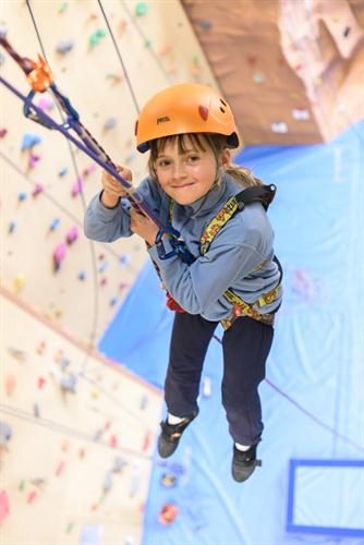 Alexane aime autant la descentre que la montée :)