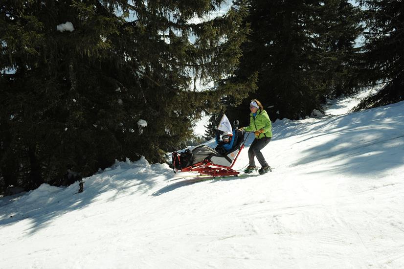 Passage acrobatique en foret !