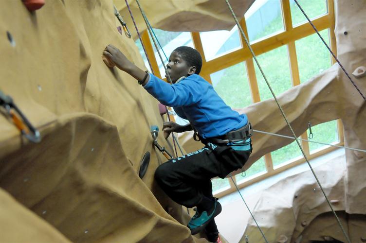 Ephraim attaque la face nord de son Everest !