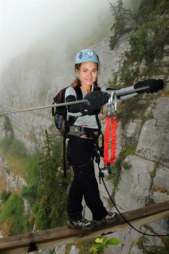 Superbe activité que cette Via Ferrata!
