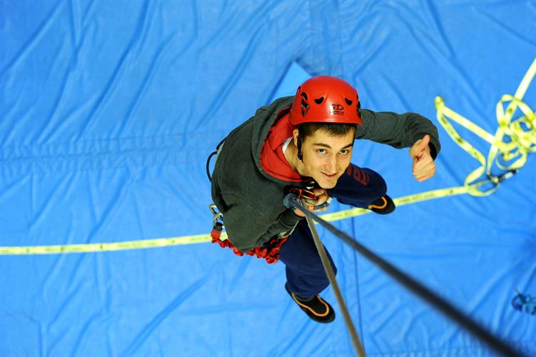 Descente sereine et impeccable pour Arnaud !!!