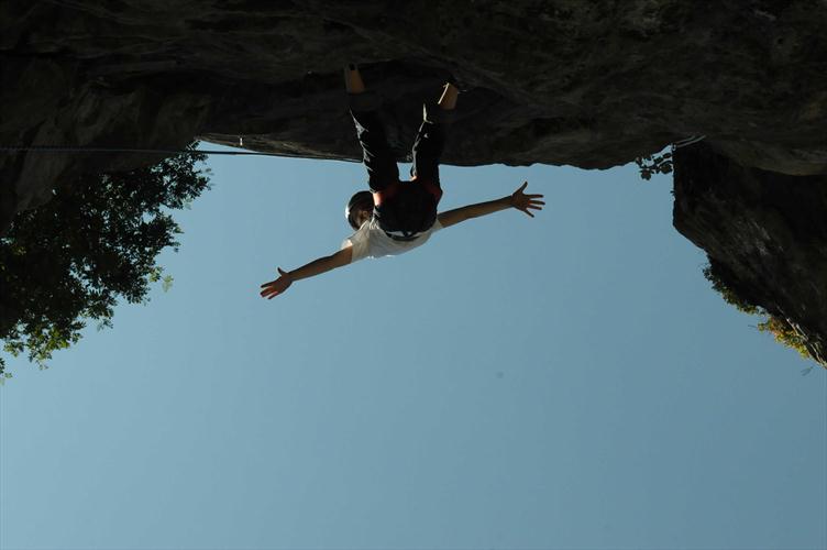 On the top of the wall ! Blend, envolé en ciel d