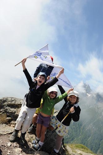 Tout le monde arrive en haut!