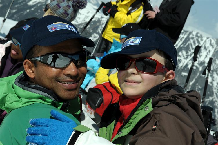 Bikram et son fidèle compagnon de cordée, Matéo !