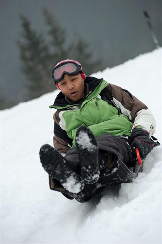 Encore une petite descente pour Mohamed!