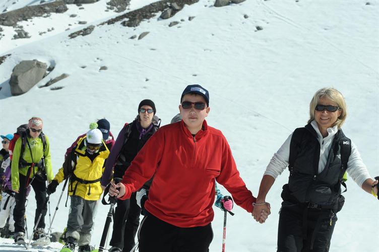 Christine et Mounir, ouvrant la voie vers le sommet !