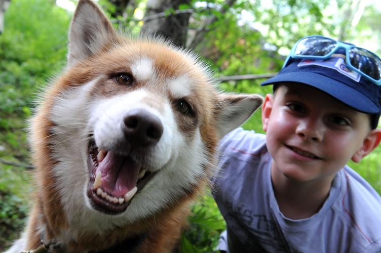 Yohan et Cheyenne, inséparables canirandonneurs !